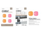 Tisch befestiungs gerät mit 3 Löchern Rosa Rot Orange Tisch befestiungs gerät mit 3 Löchern Rosa Rot Orange