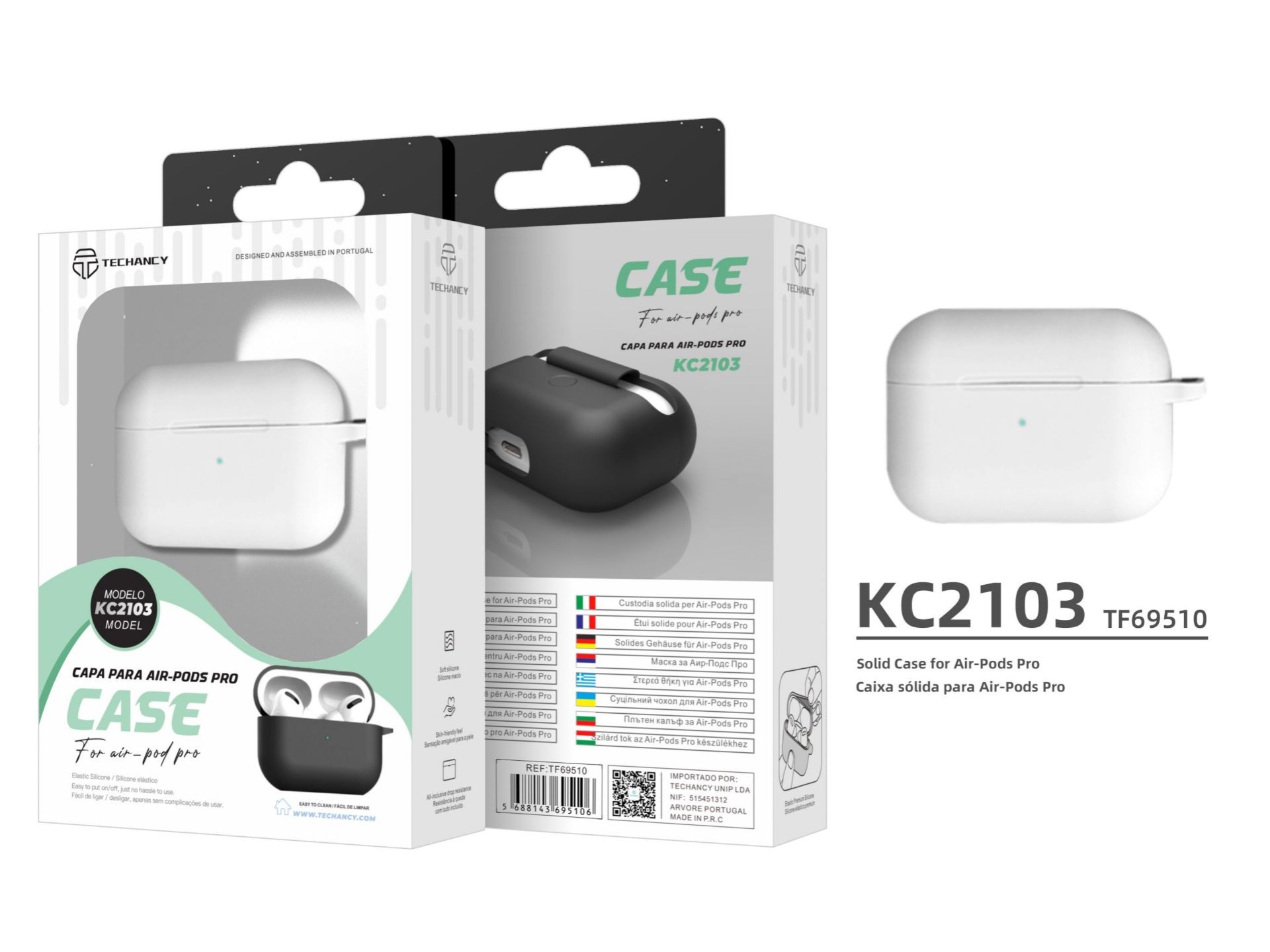 Silicone Case For Airpod 3 White Silicone Case For Airpod 3 White