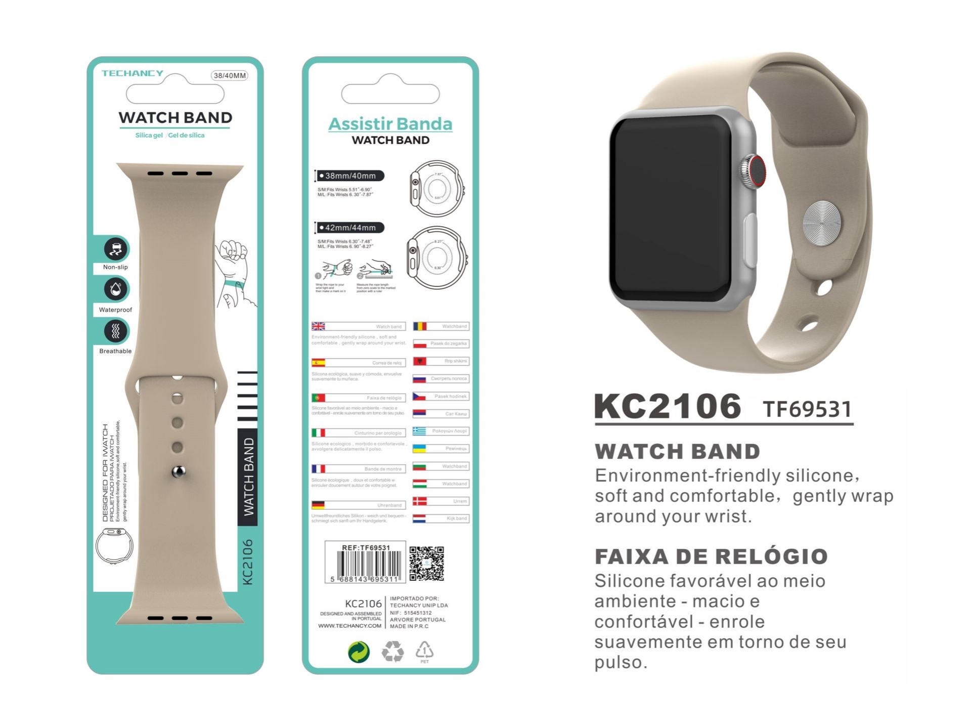 Silicone Bracelet For Apple Watch 38-40Mm Silicone Bracelet For Apple Watch 38-40Mm