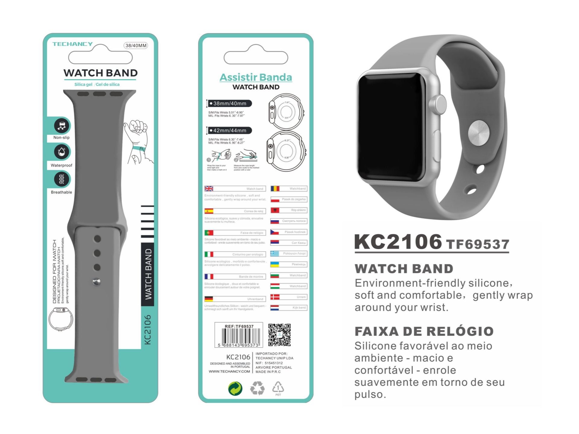 Braccialetto in silicone per Apple Watch 38-40Mm Braccialetto in silicone per Apple Watch 38-40Mm