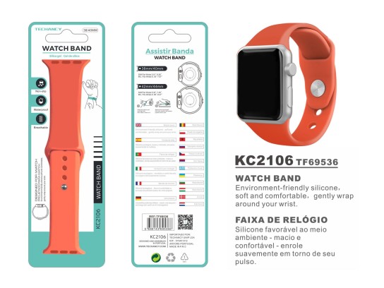 Braccialetto in silicone per Apple Watch 38-40Mm