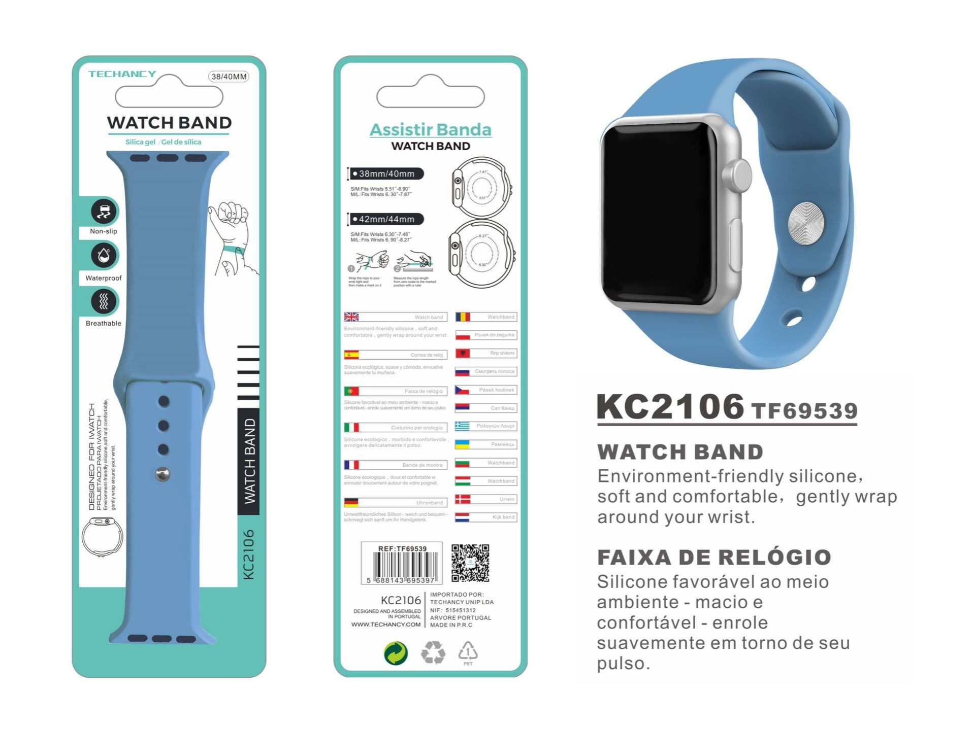 Silicone Bracelet For Apple Watch 38-40Mm Silicone Bracelet For Apple Watch 38-40Mm