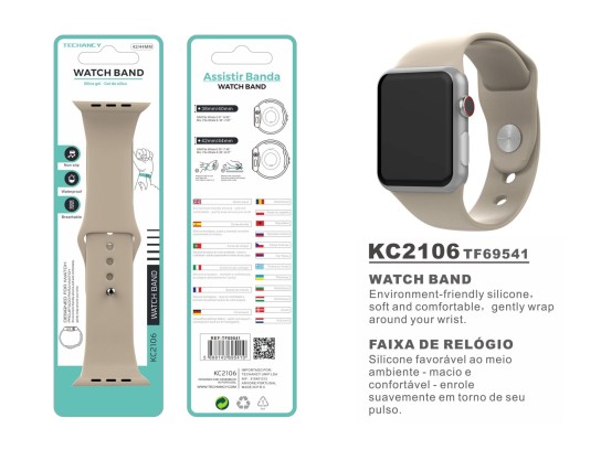Bracelet en silicone pour Apple Watch 42-44mm
