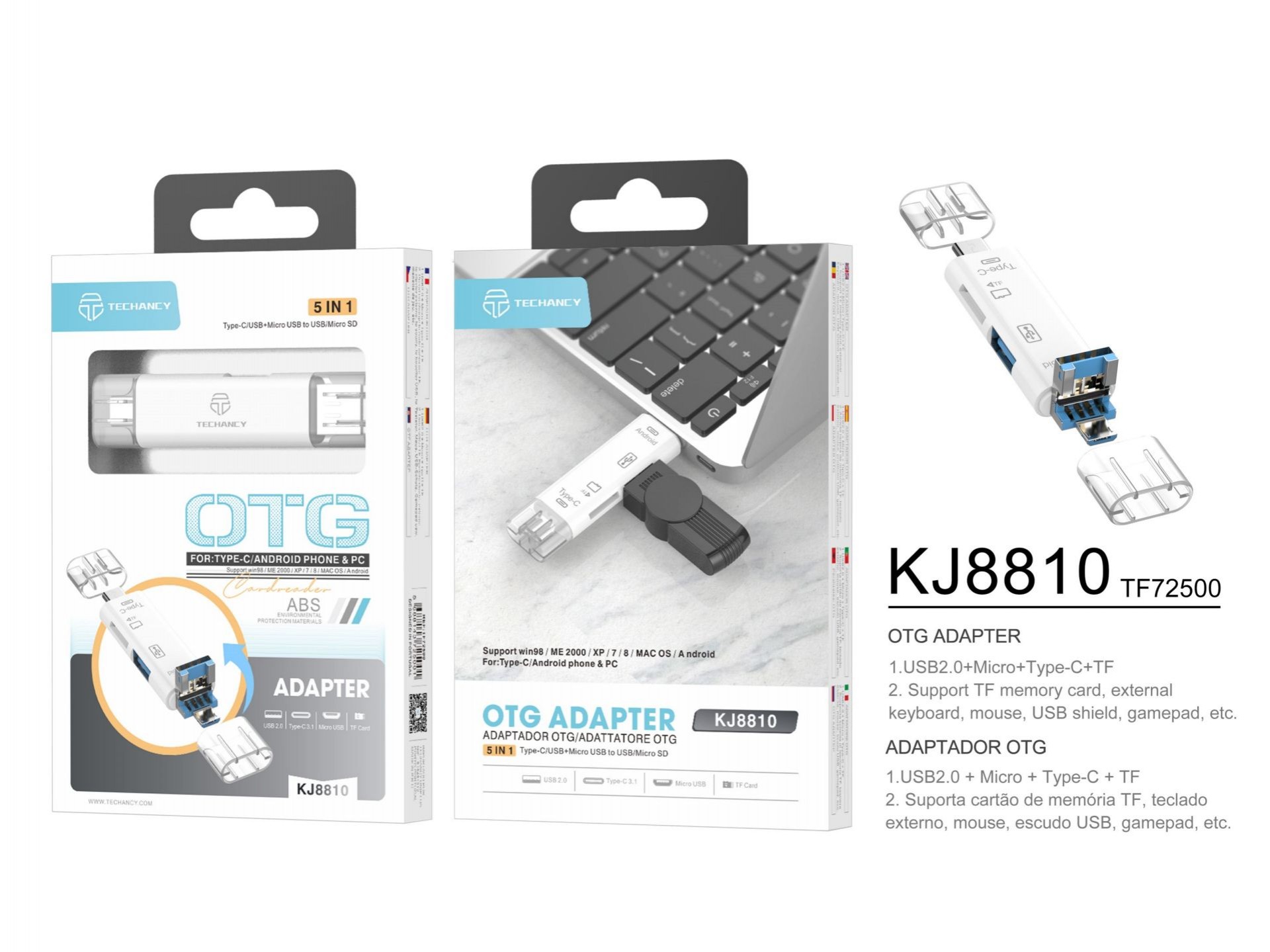 5In1 White Card Reader 5In1 White Card Reader