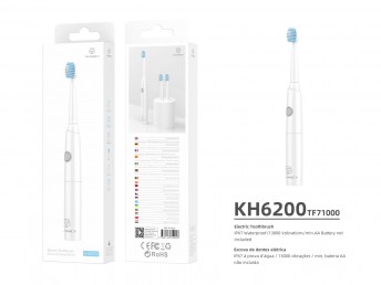 Electric Toothbrush White Batteries not included