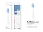 Brush Head 4Pcs White Blue Brush Head 4Pcs White Blue