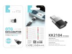 Typ-C-Adapter zu Micro Otg Schwarz Typ-C-Adapter zu Micro Otg Schwarz