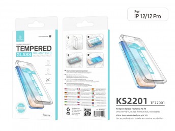 Pellicola temperata Easy Fit iPhone 12/12PRO