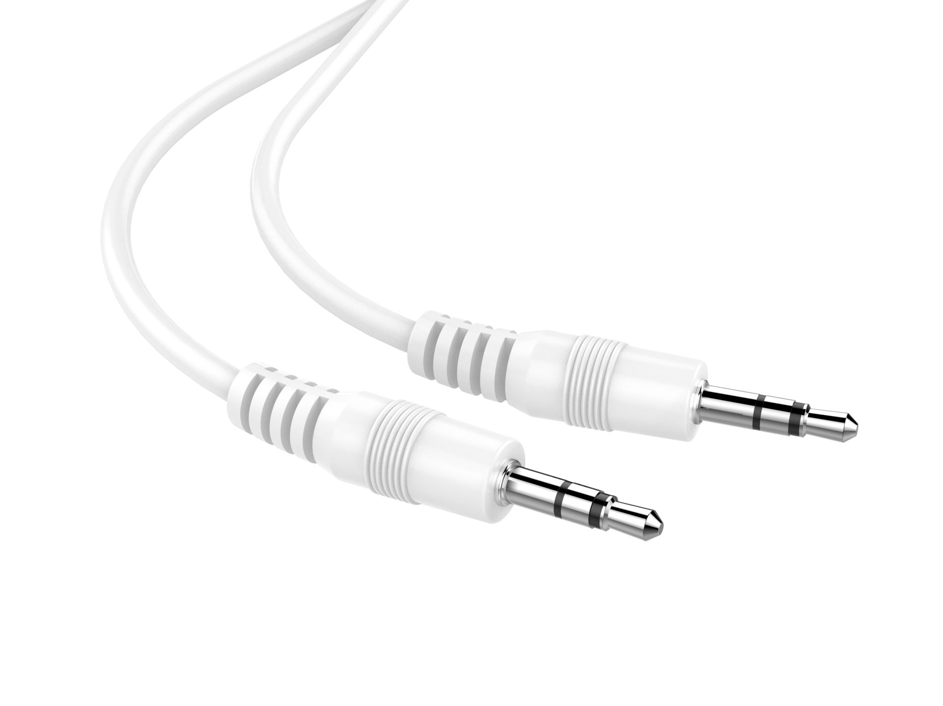 Audio Cable Pvc Od3.0 3M White Audio Cable Pvc Od3.0 3M White
