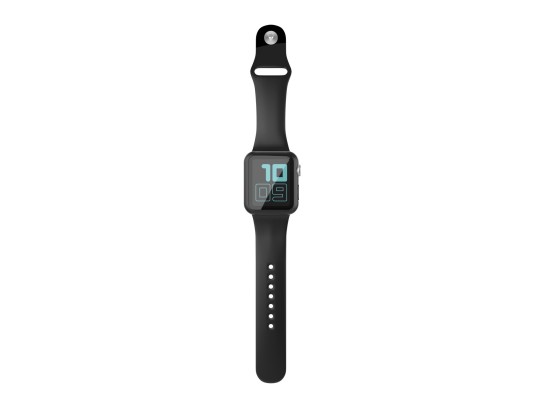 Silicone Bracelet And Case For Iwatch 44Mm Black Silicone Bracelet And Case For Iwatch 44Mm Black