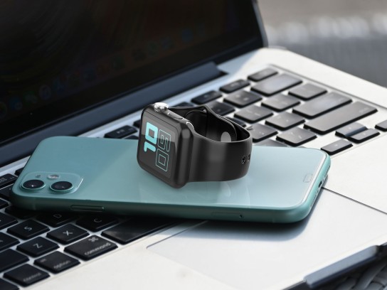 Silicone Bracelet And Case For Iwatch 44Mm Black Silicone Bracelet And Case For Iwatch 44Mm Black