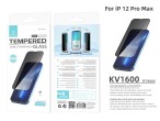 Premium Pelicula Vidro Temperado Privacy Para Ip 12 Pro Max