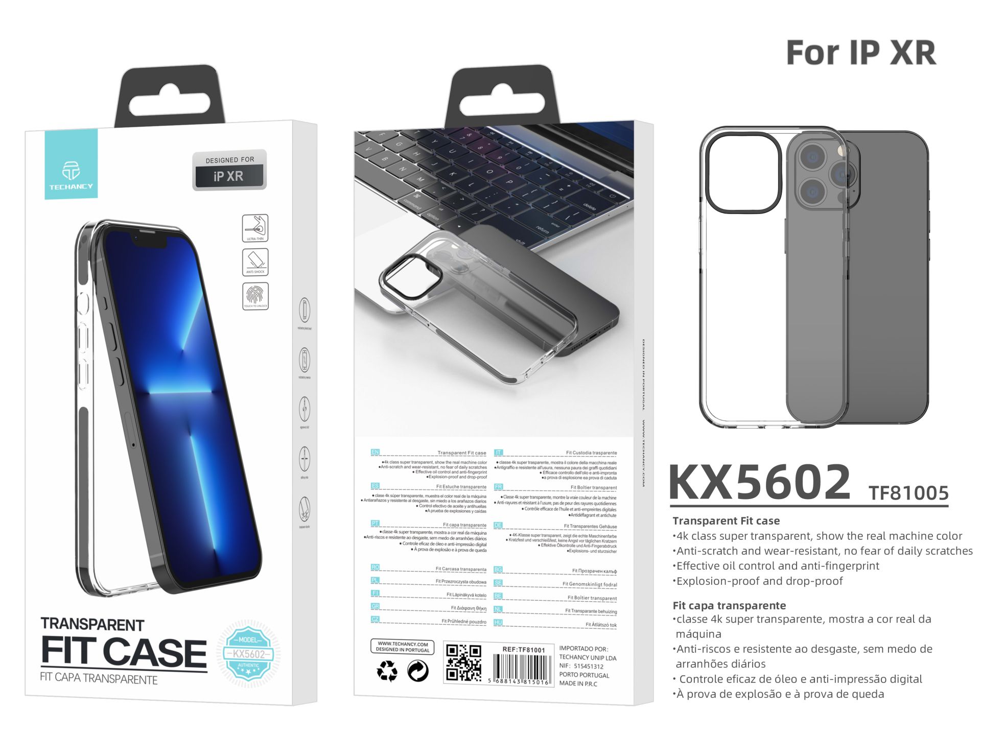 New Acrylic Case Clear Black Trim Ip Xr New Acrylic Case Clear Black Trim Ip Xr