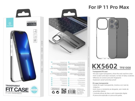 New Acrylic Case Clear Black Trim Ip 11 Pro Max