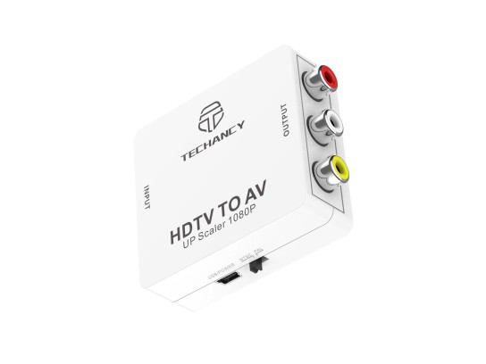 Hdtv Para Av Video Converter 1080P Branco Hdtv Para Av Video Converter 1080P Branco