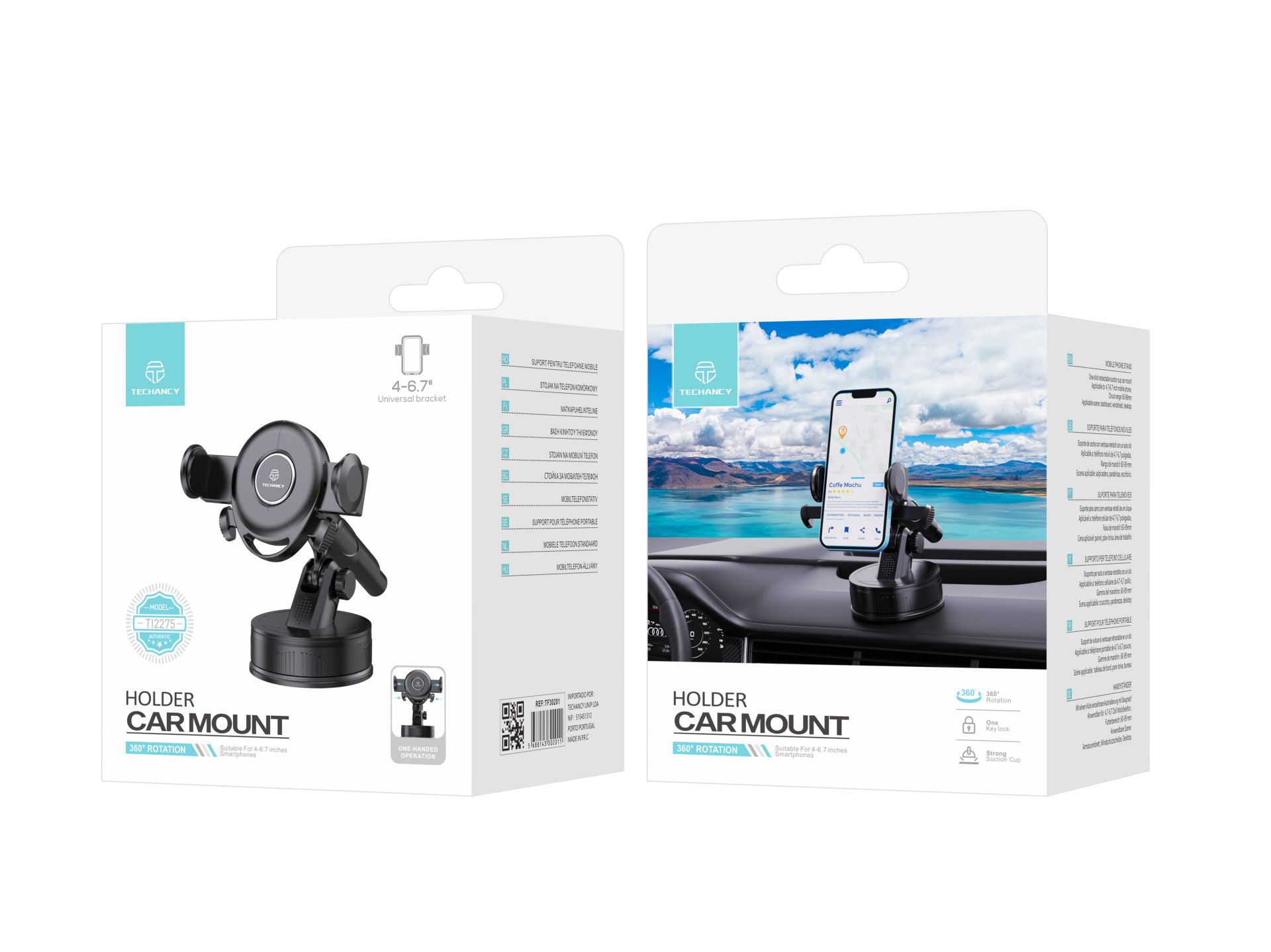 Universal Car Holder Black Universal Car Holder Black