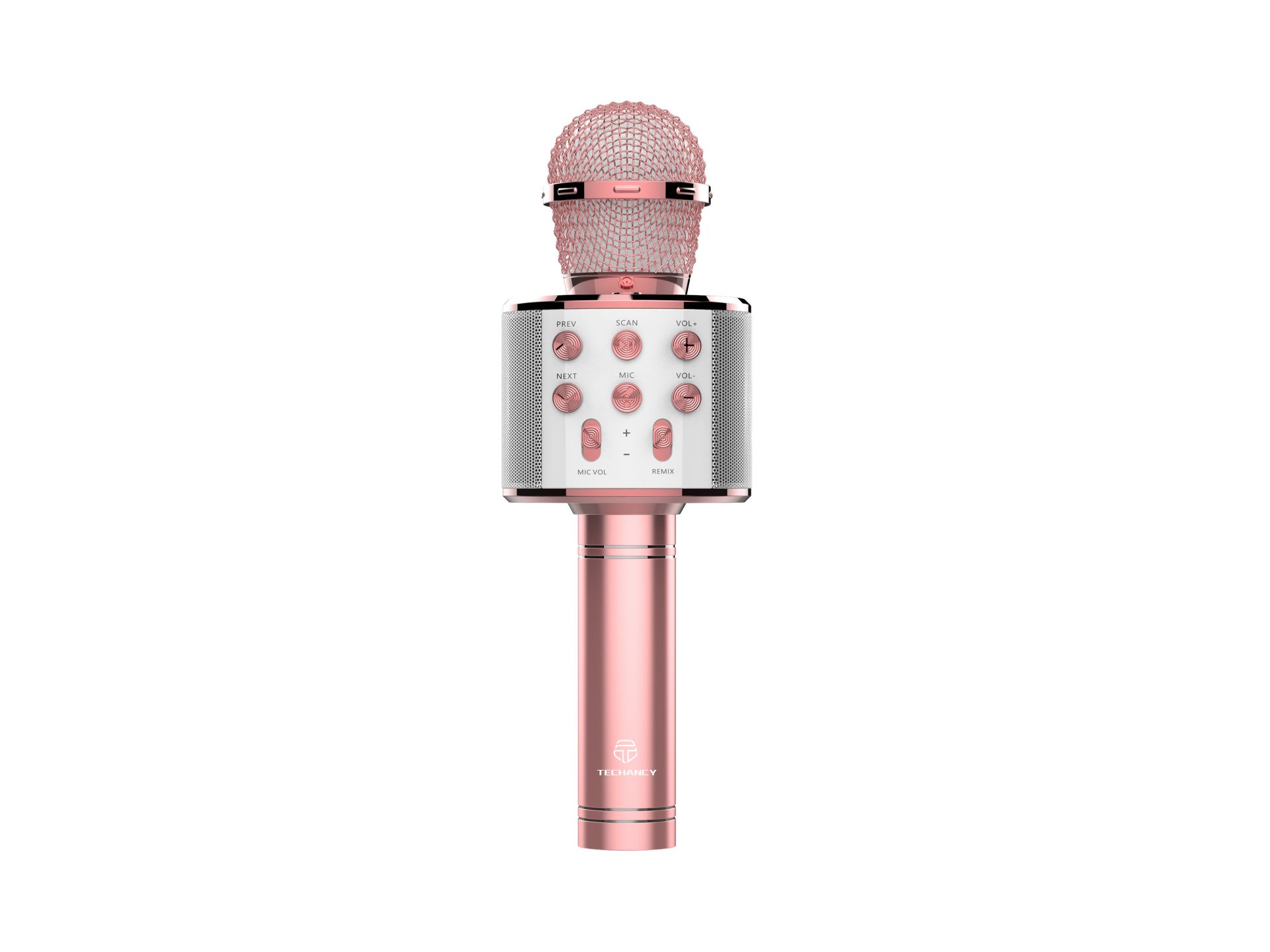 New Bluetooth Microphone Pink Gold New Bluetooth Microphone Pink Gold