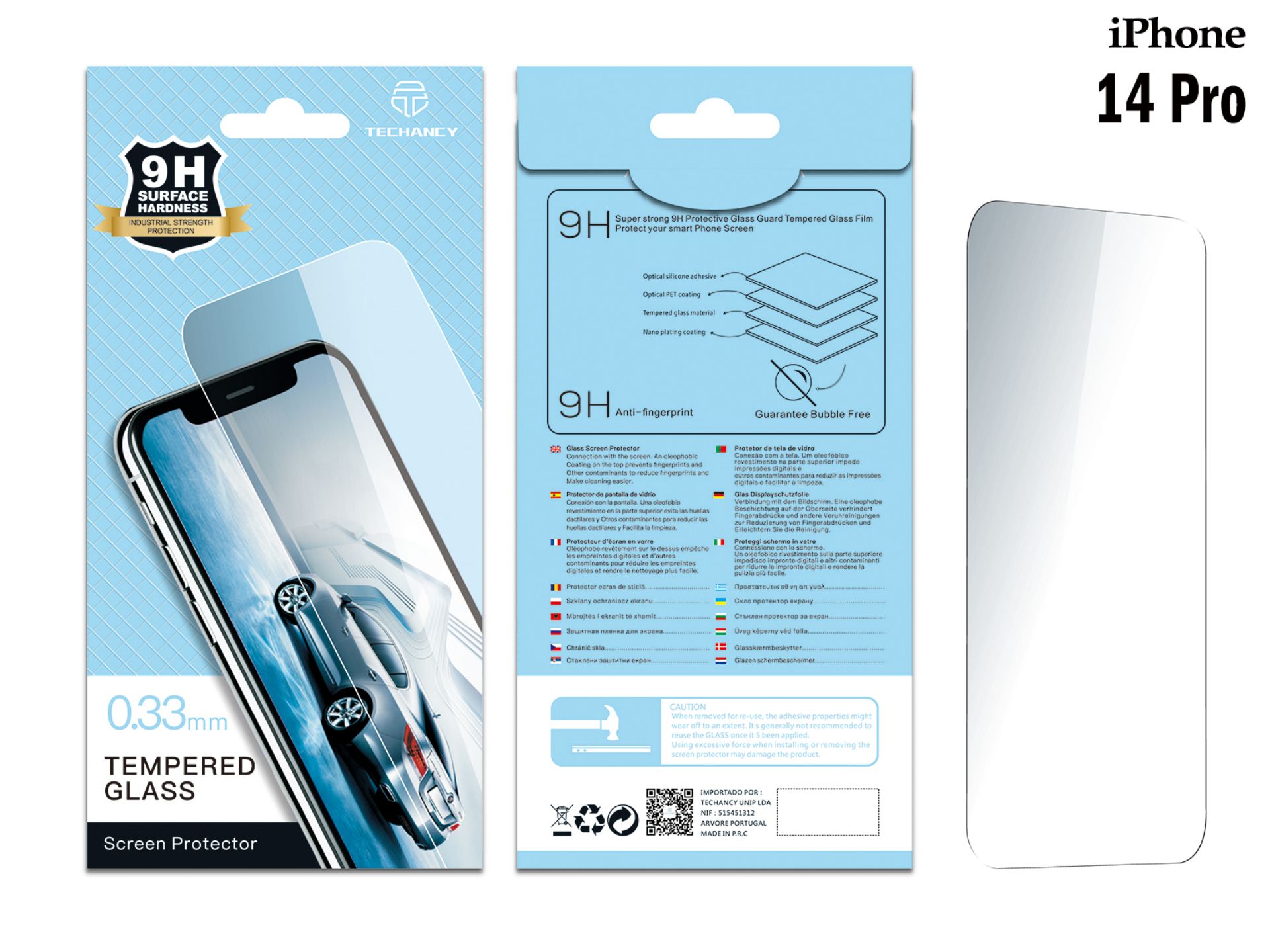 Verre trempé Pellicule Iphone 14 Pro Verre trempé Pellicule Iphone 14 Pro