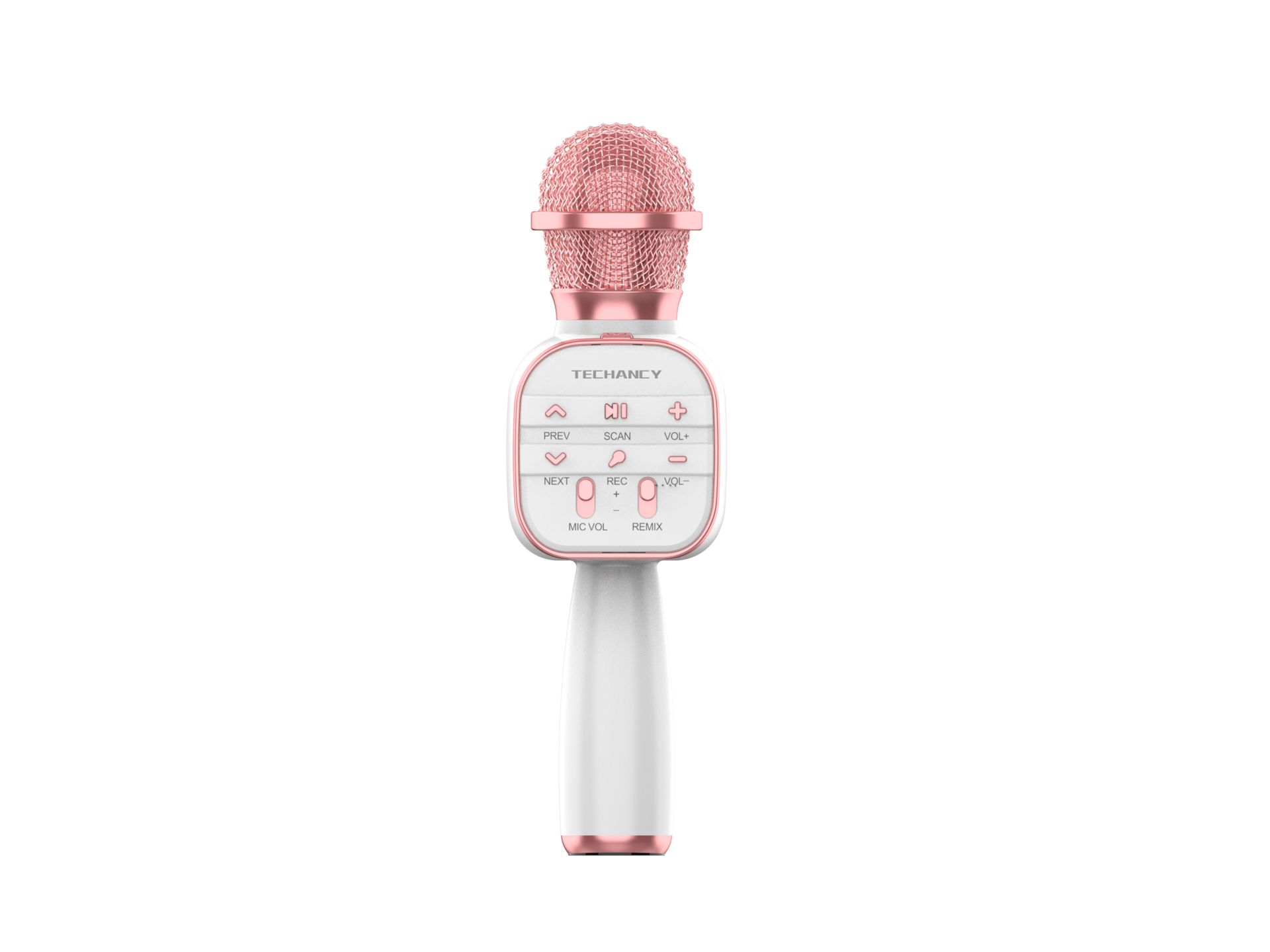 Bluetooth Microphone Dss Pink White Bluetooth Microphone Dss Pink White
