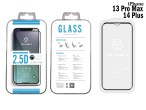 Iphone 13Peo Max/14 Plus 2.5D Full Cover Blanco Iphone 13Peo Max/14 Plus 2.5D Full Cover Blanco