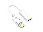 Dp to Hdtv 2K Video Adapter Cable White