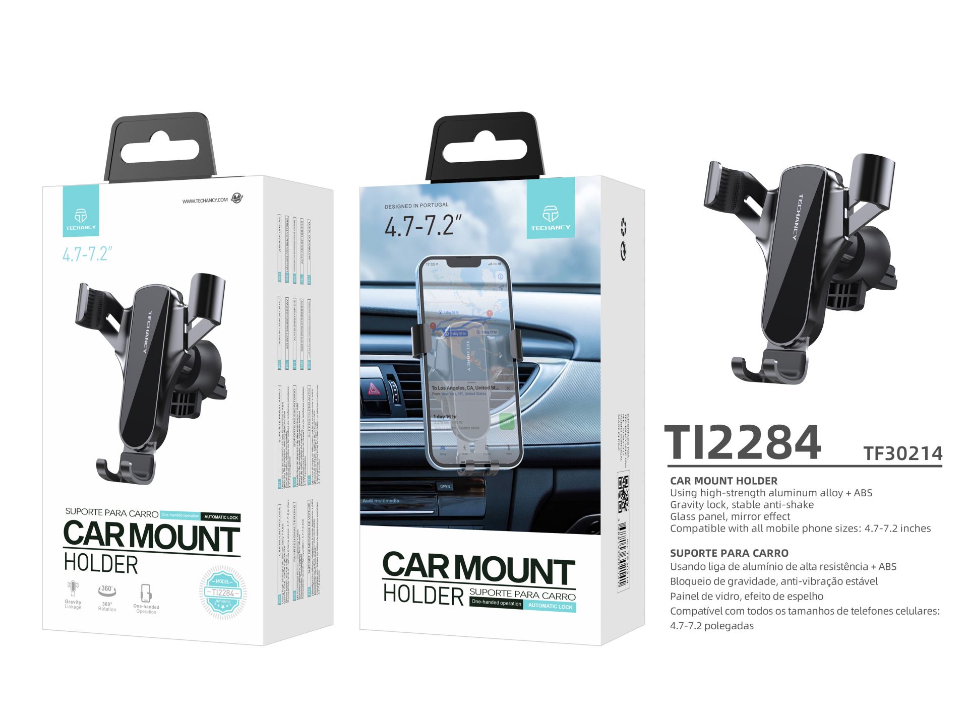 Black Mobile Phone Holder Black Mobile Phone Holder