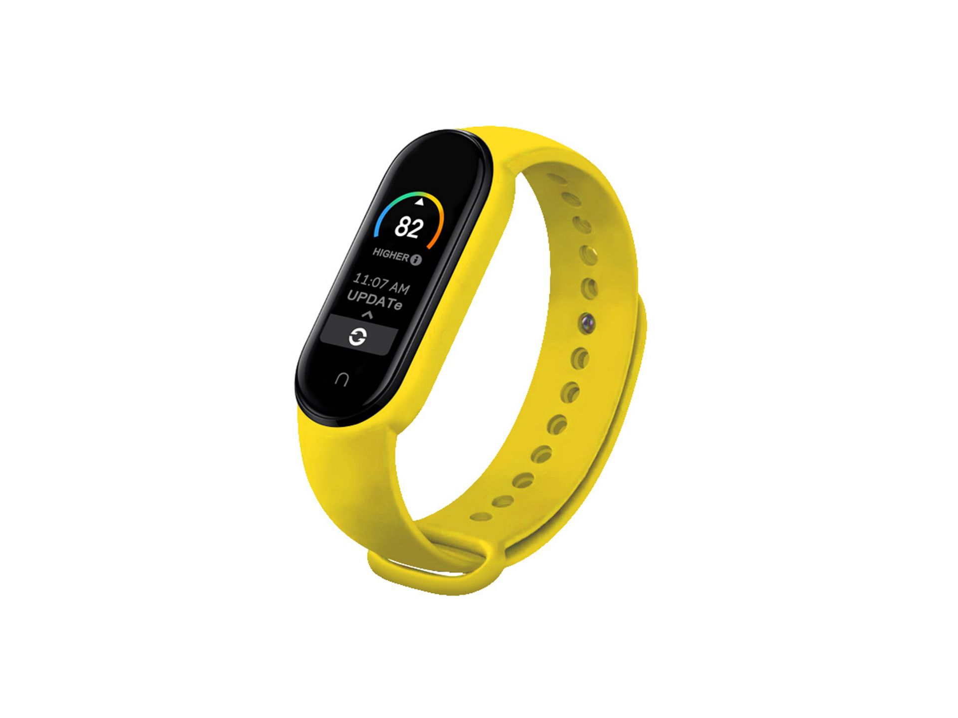 Pulseira De Silicone Mi7 Amarelo Pulseira De Silicone Mi7 Amarelo