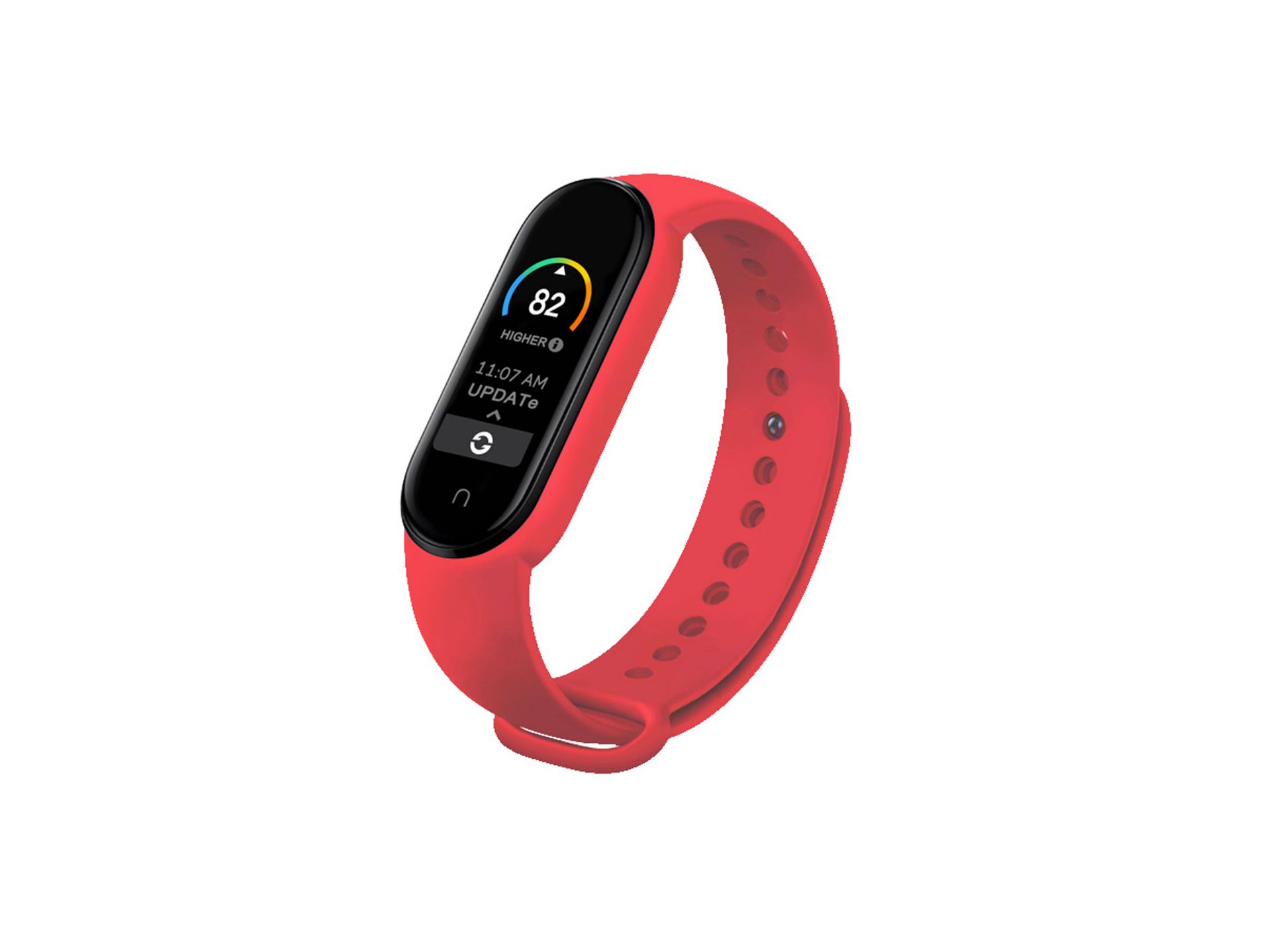Pulseira De Silicone Mi7 Vermelho Pulseira De Silicone Mi7 Vermelho