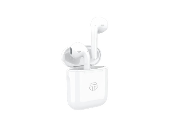 Auriculares Tws Bluetooth Alto Perfil Branco Auriculares Tws Bluetooth Alto Perfil Branco