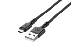 Cable de datos de alta calidad Micro Usb Negro 2M 2.4A
