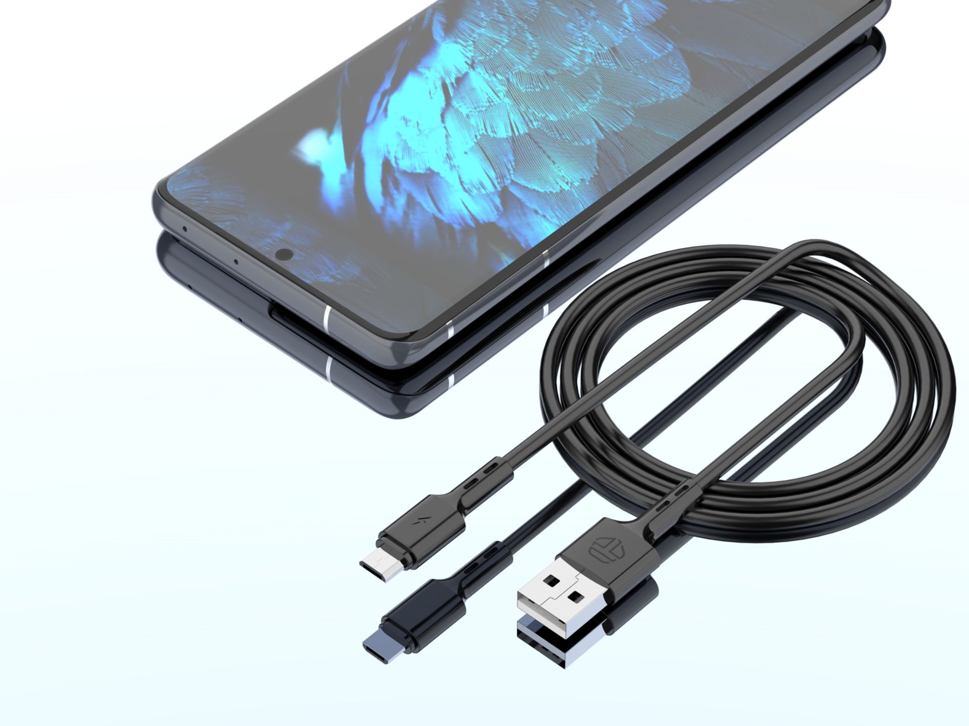 High Quality Data Cable Micro Usb Black 2M 2.4A High Quality Data Cable Micro Usb Black 2M 2.4A