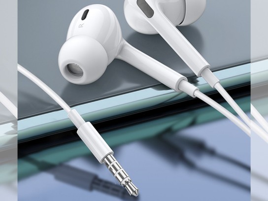 Box Auricolari 3.5Mm Bianco Box Auricolari 3.5Mm Bianco