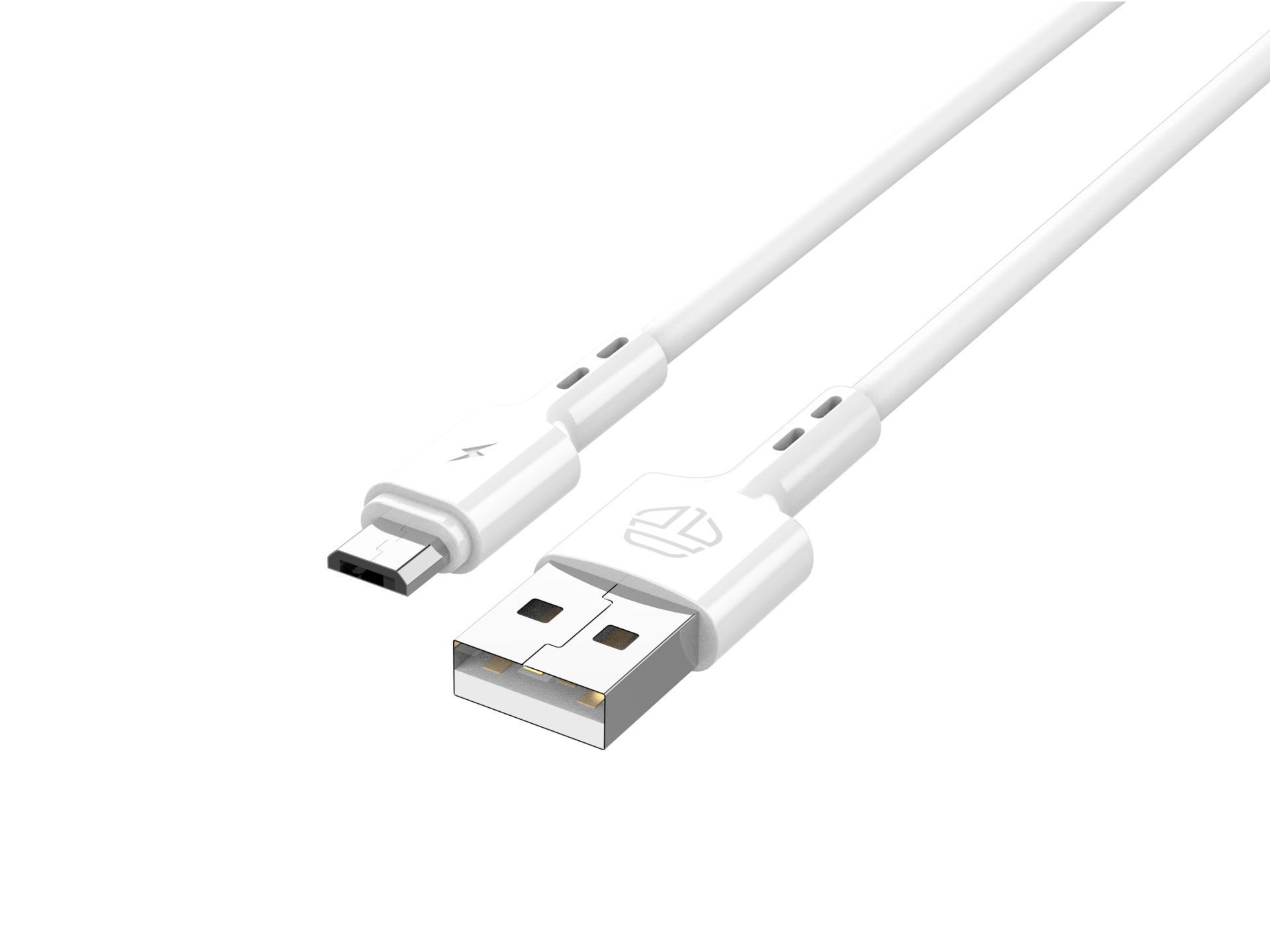 Cavo dati di alta qualità Micro Usb Bianco 2M 2.4A Cavo dati di alta qualità Micro Usb Bianco 2M 2.4A