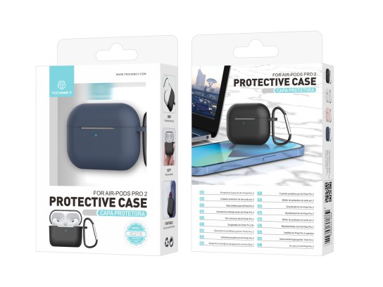 Silicone Case For Airpod Pro 2 Blue Silicone Case For Airpod Pro 2 Blue
