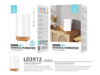 Aroma Diffusor 69812 Farbe Wei+Holz