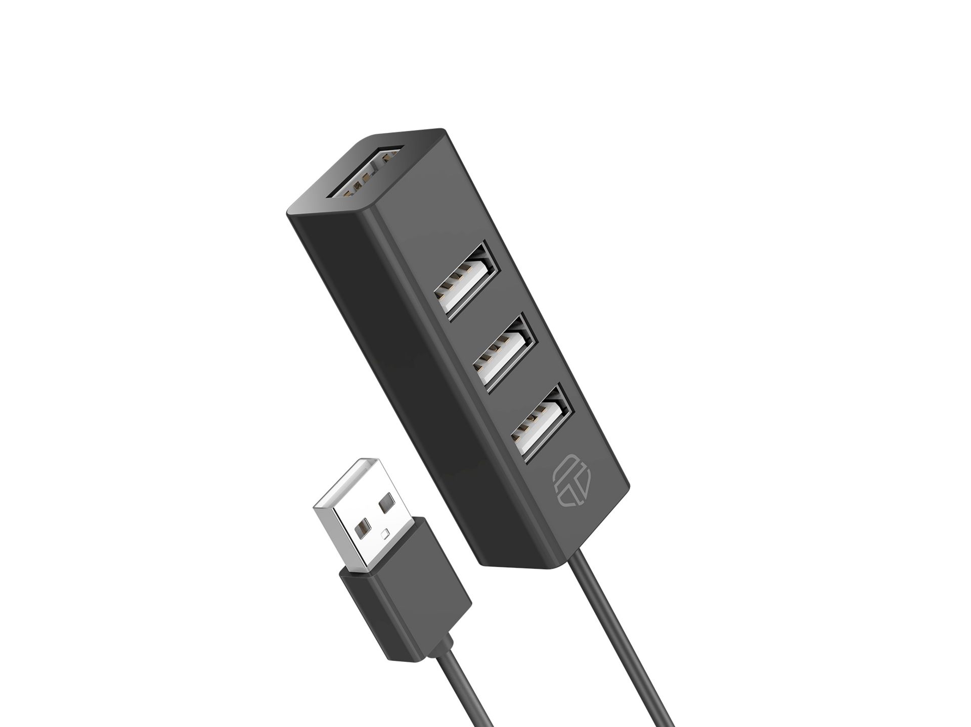 USB 2.0Hub 4 Anschlüsse Schwarz USB 2.0Hub 4 Anschlüsse Schwarz