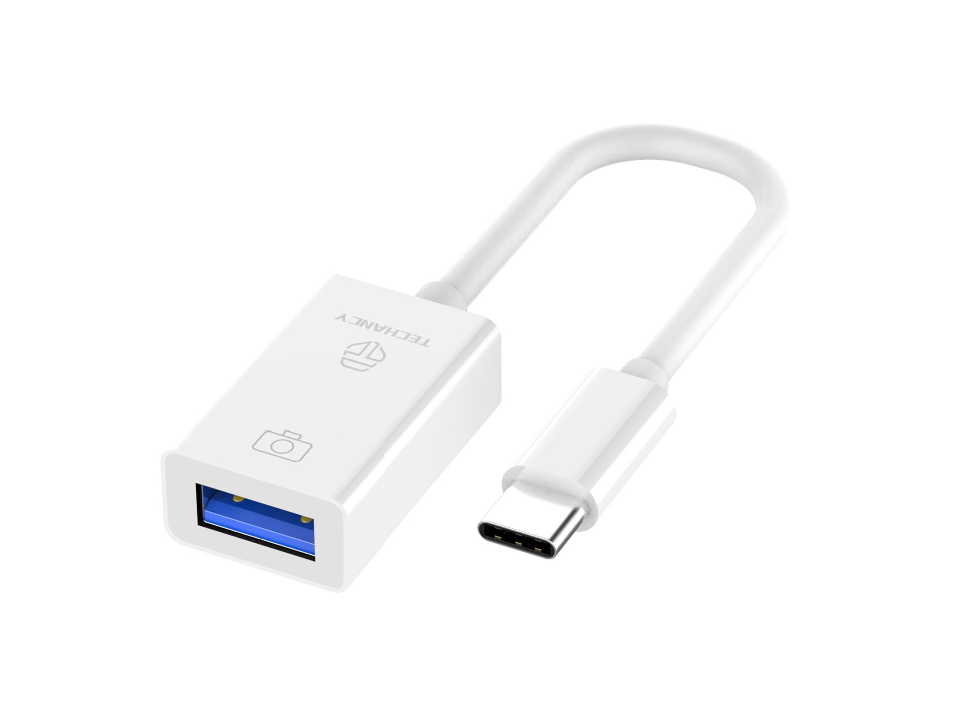 Otg Typ-C zu Buchse Usb Kabel Weiß Otg Typ-C zu Buchse Usb Kabel Weiß