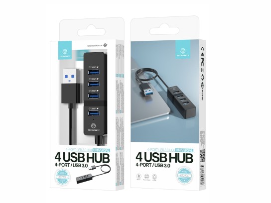 Hub Usb3.0 Com 4 Portas Usb3.0 Preto Hub Usb3.0 Com 4 Portas Usb3.0 Preto