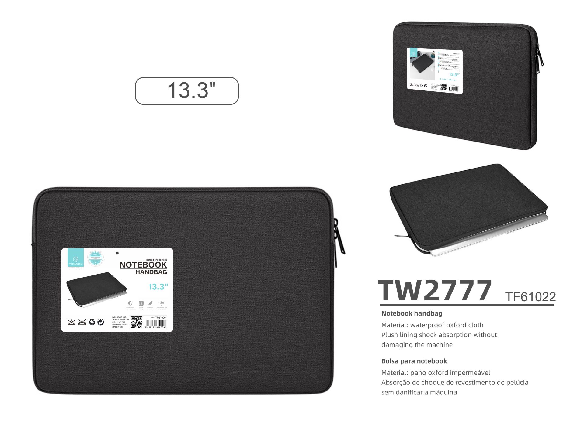 Universal Urban Computer bag 13.3* black
