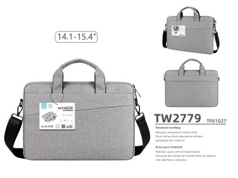 Universal Casual Toploader Computer bag 14.1/15.4* Grey