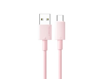 Type C Rapid Charge Cable 3A 1M Pink