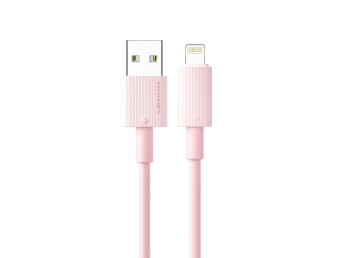 Fast Charging Lightning Cable 3A 1M Pink