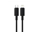 30W USB Cable Type-C To Lightning  Black 1M