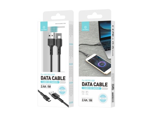 High Quality Data Cable Micro usb Black 1M 2.4A High Quality Data Cable Micro usb Black 1M 2.4A