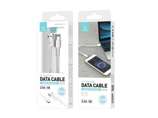 High Quality Data Cable Micro usb White 1M 2.4A High Quality Data Cable Micro usb White 1M 2.4A