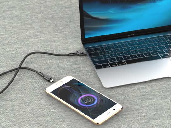 High Quality Data Cable Micro usb Black 1M 2.4A High Quality Data Cable Micro usb Black 1M 2.4A