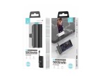 Power Bank 5000Mah Portable With Cable Black