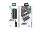 Power Bank 5000Mah Portable With Cable Black