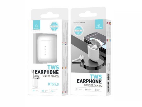 Auricolari bianchi senza fili Tws Auricolari bianchi senza fili Tws
