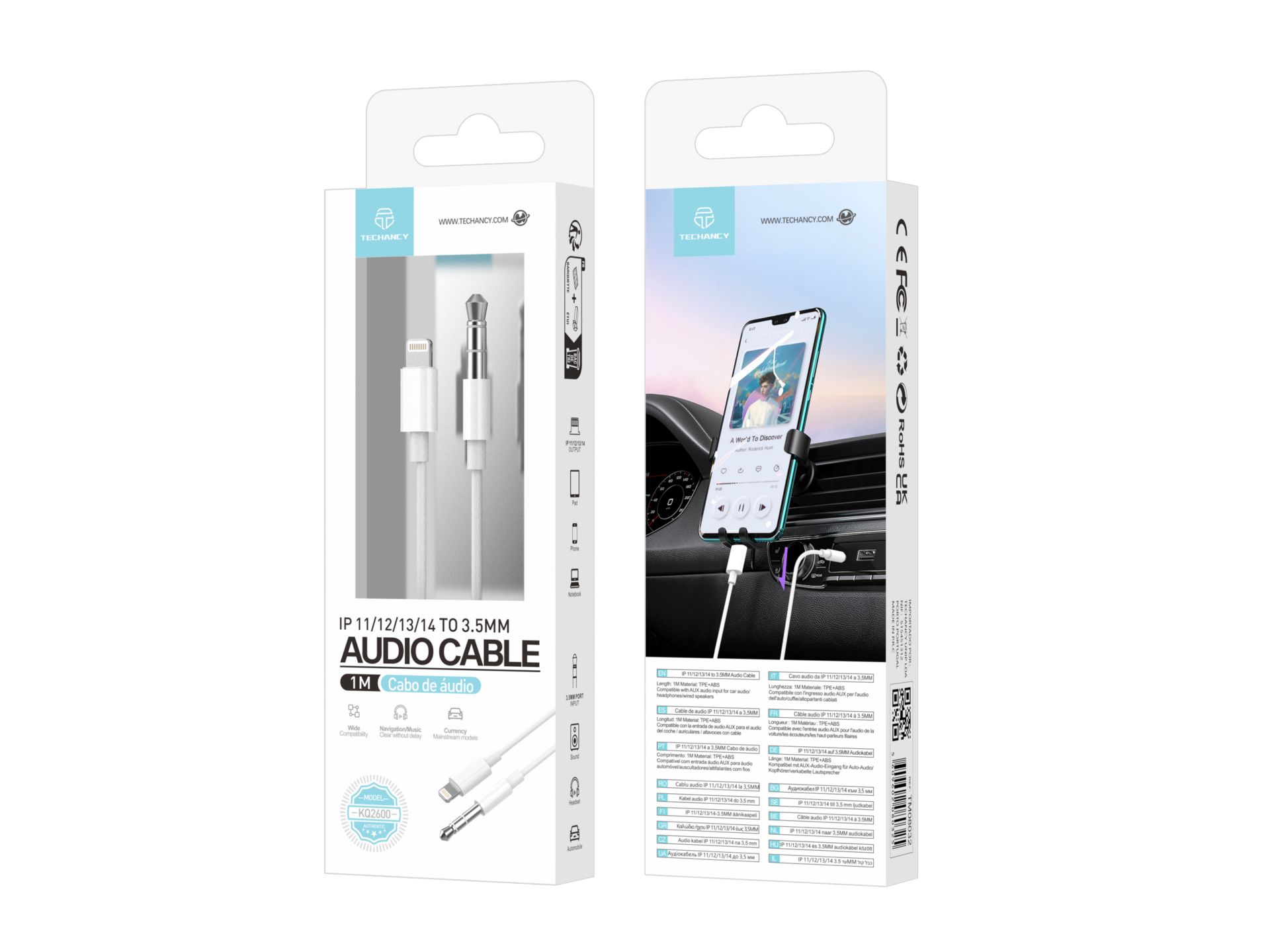 Auxiliary Cable Compatible With Iphone?Stereo Audio Lightning To 3.5Mm Auxiliary Cable Compatible With Iphone?Stereo Audio Lightning To 3.5Mm